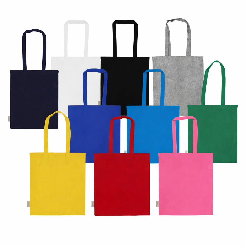 Recycled Cotton Bags, Durable Long Strap