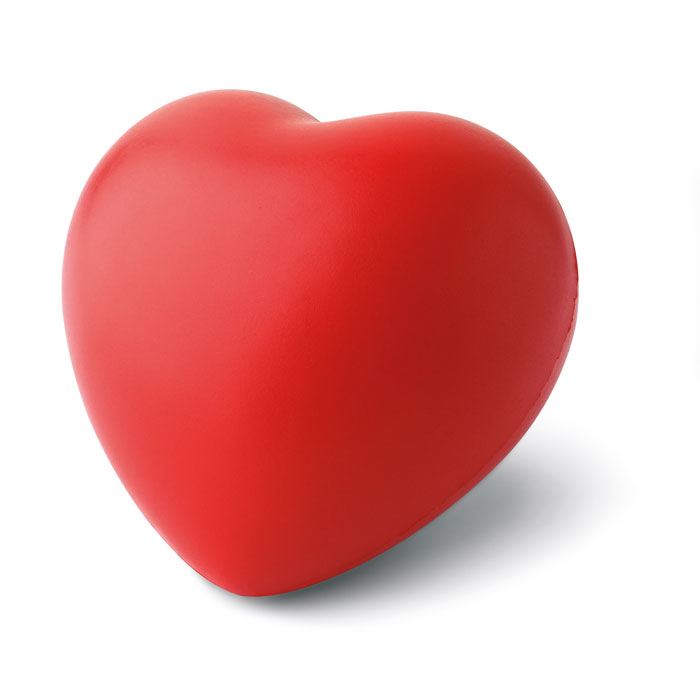Heart shape anti stress ball