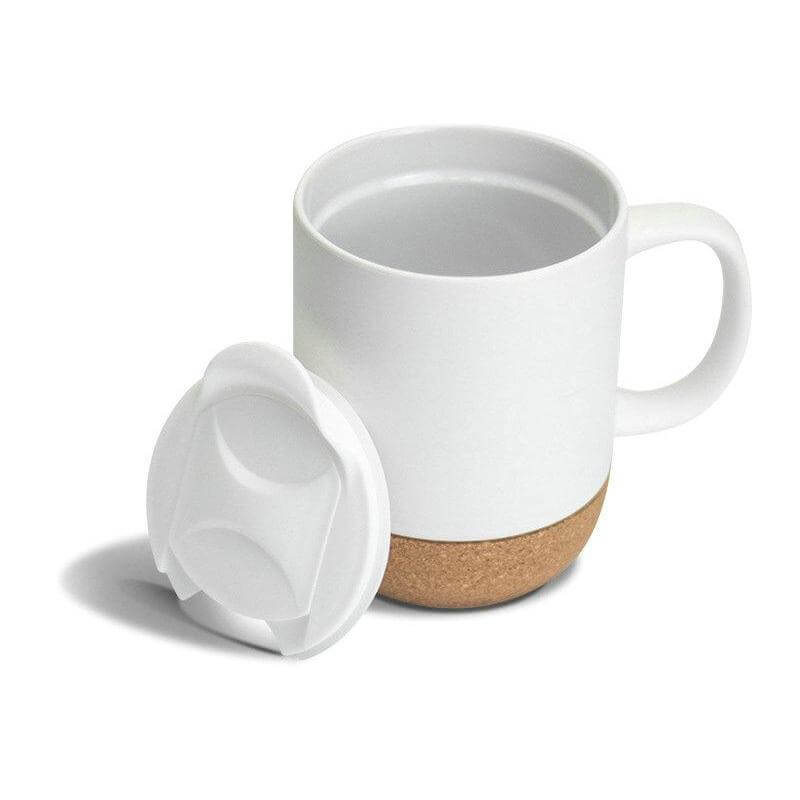 Ceramic cork mug
